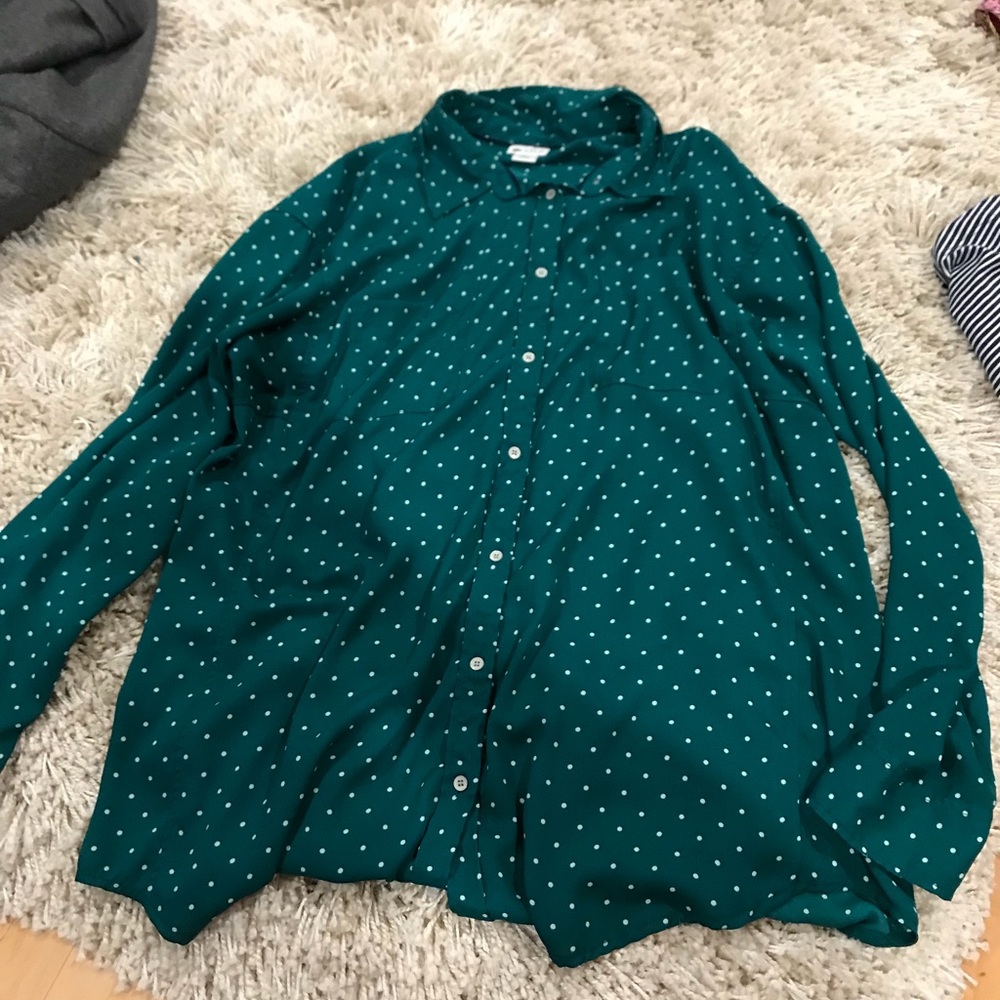 Rayon shirt with collar